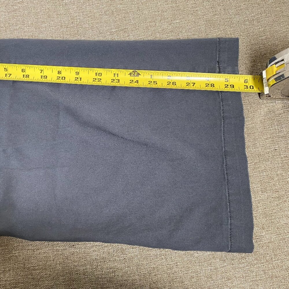 LOFT Monroe Wide Leg Chino Pants Women's 6 High Rise Gray Casual - Picture 12 of 14